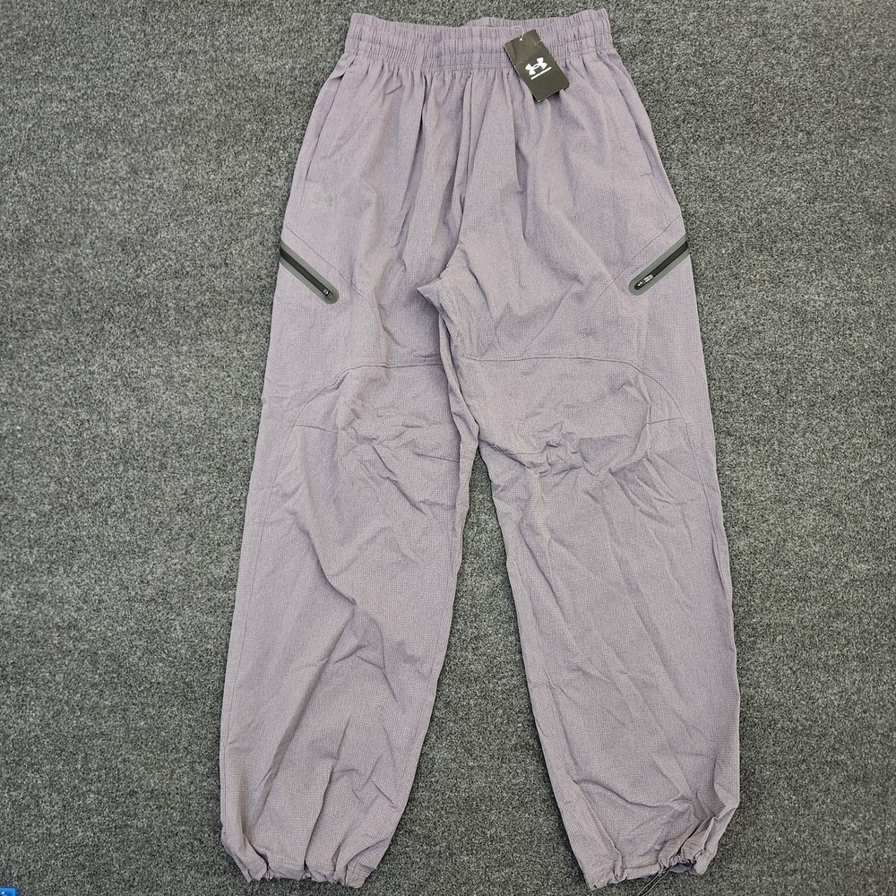 Under Armour Mens Small Gray Unstoppable Vented Cargo Pants Sweats Athleisure